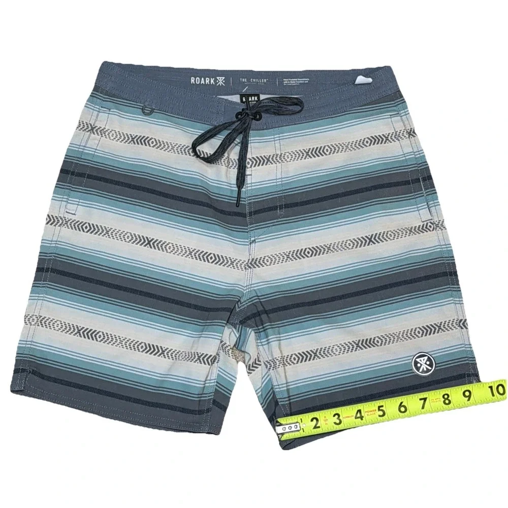 Roark Board Shorts Series Mens 28x6 Blue Chiller 17